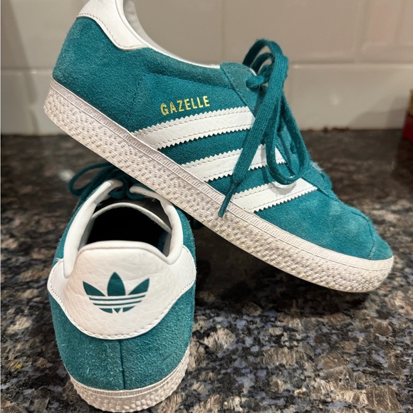 adidas Other - Adidas Kids Gazelle Sneakers in Teal and White